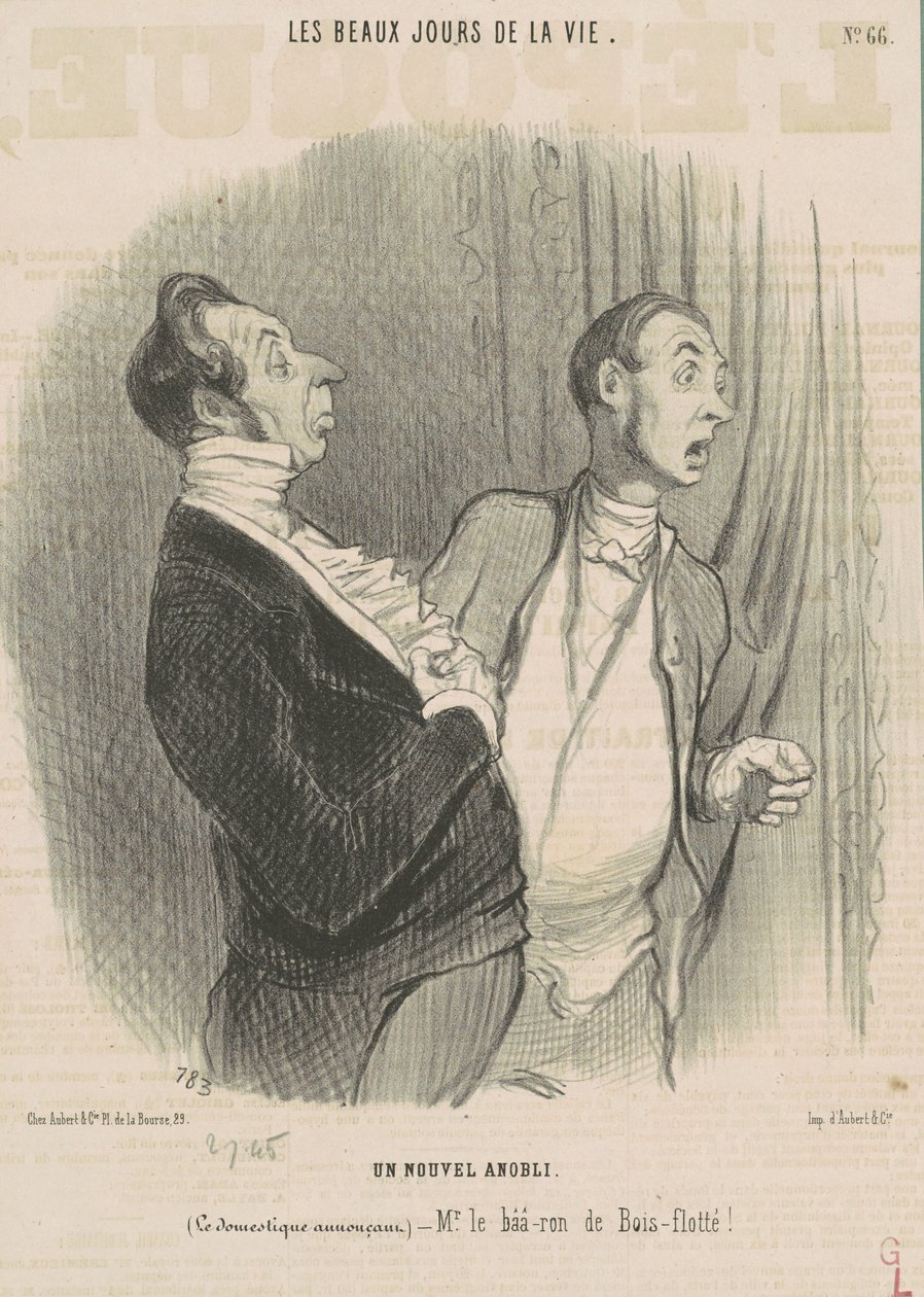 Um novo cavaleiro de Honoré Daumier