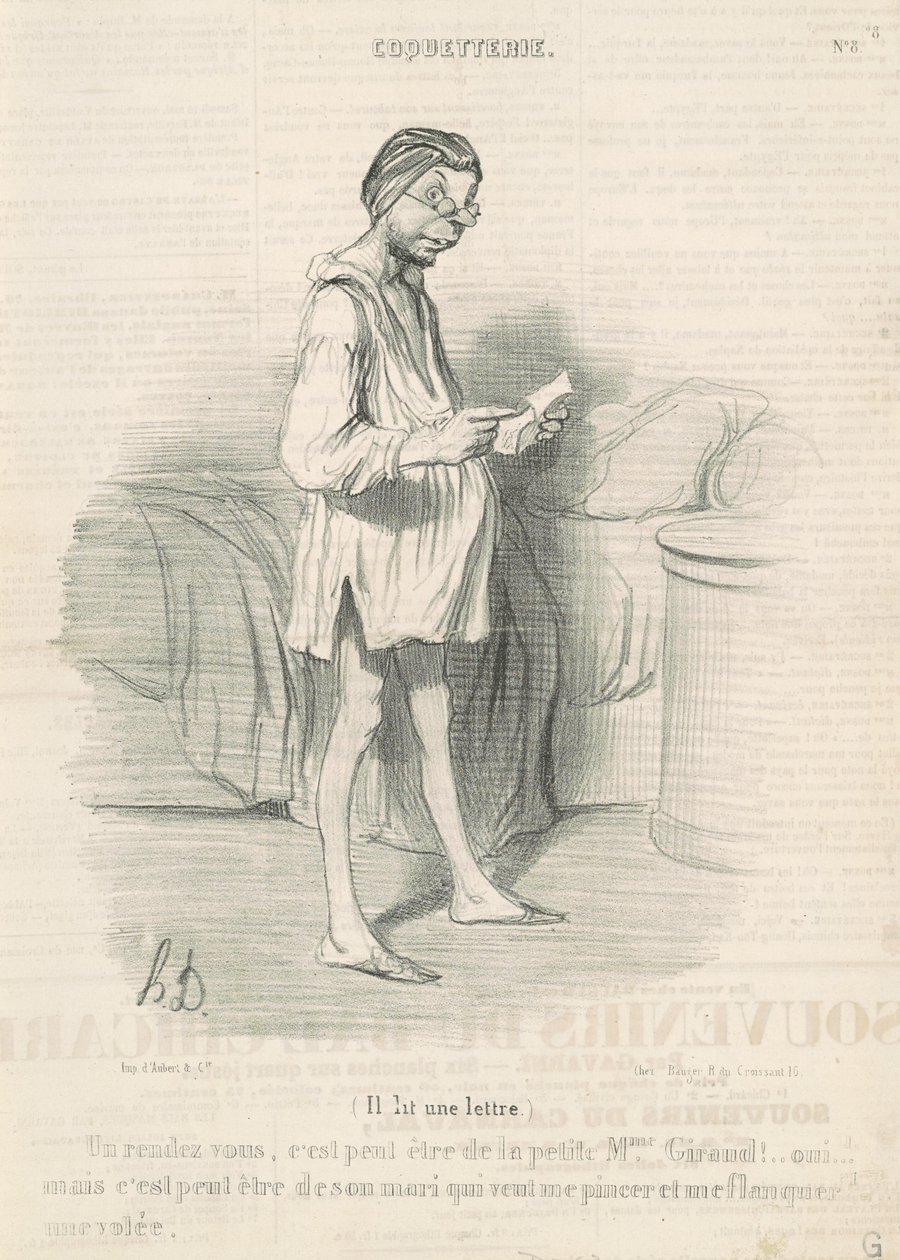 Uma data pode ser... de Honoré Daumier