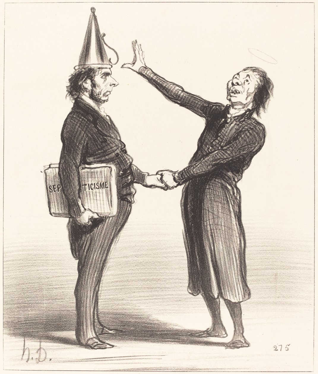 Uma aliança de Honoré Daumier