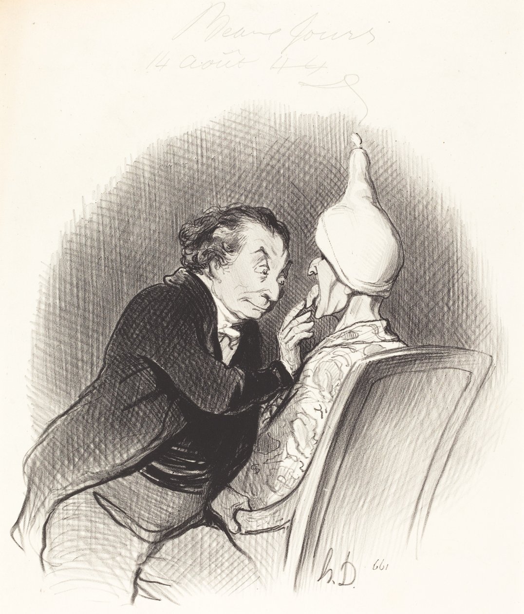 Um achado feliz de Honoré Daumier