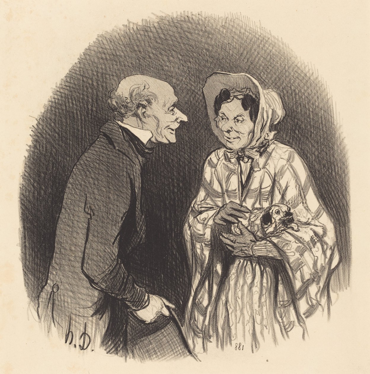 Connaissance Une Nouvelle de Honoré Daumier
