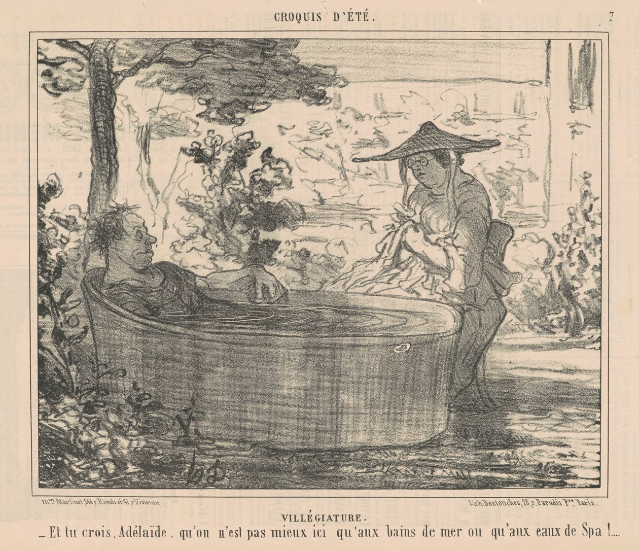 Villégiature de Honoré Daumier