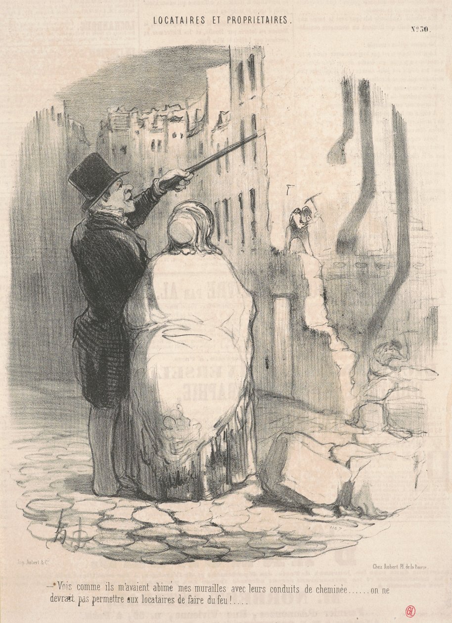 Vois comme ils avaient abimè ... de Honoré Daumier