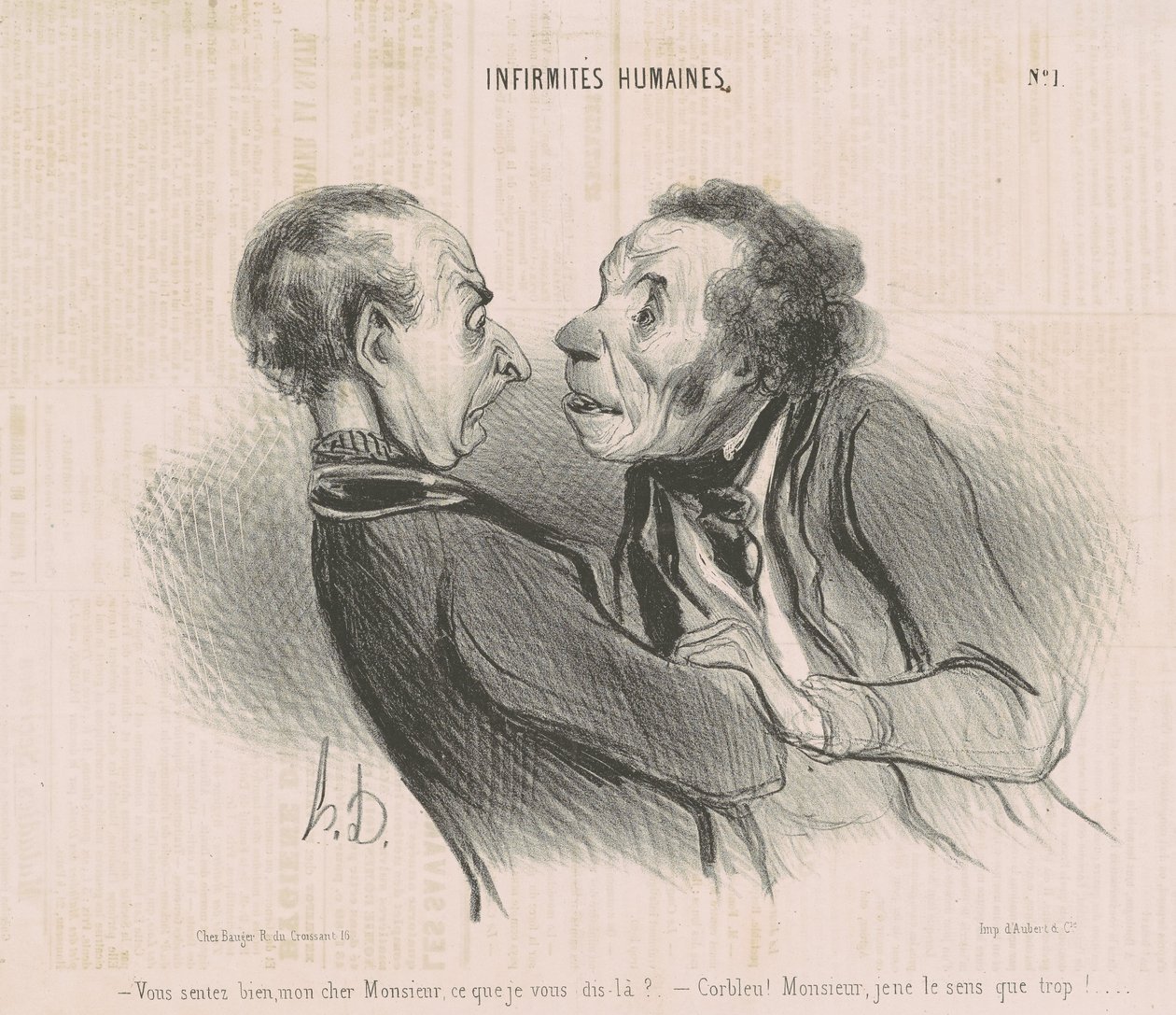 Você se sente bem, meu caro senhor... de Honoré Daumier