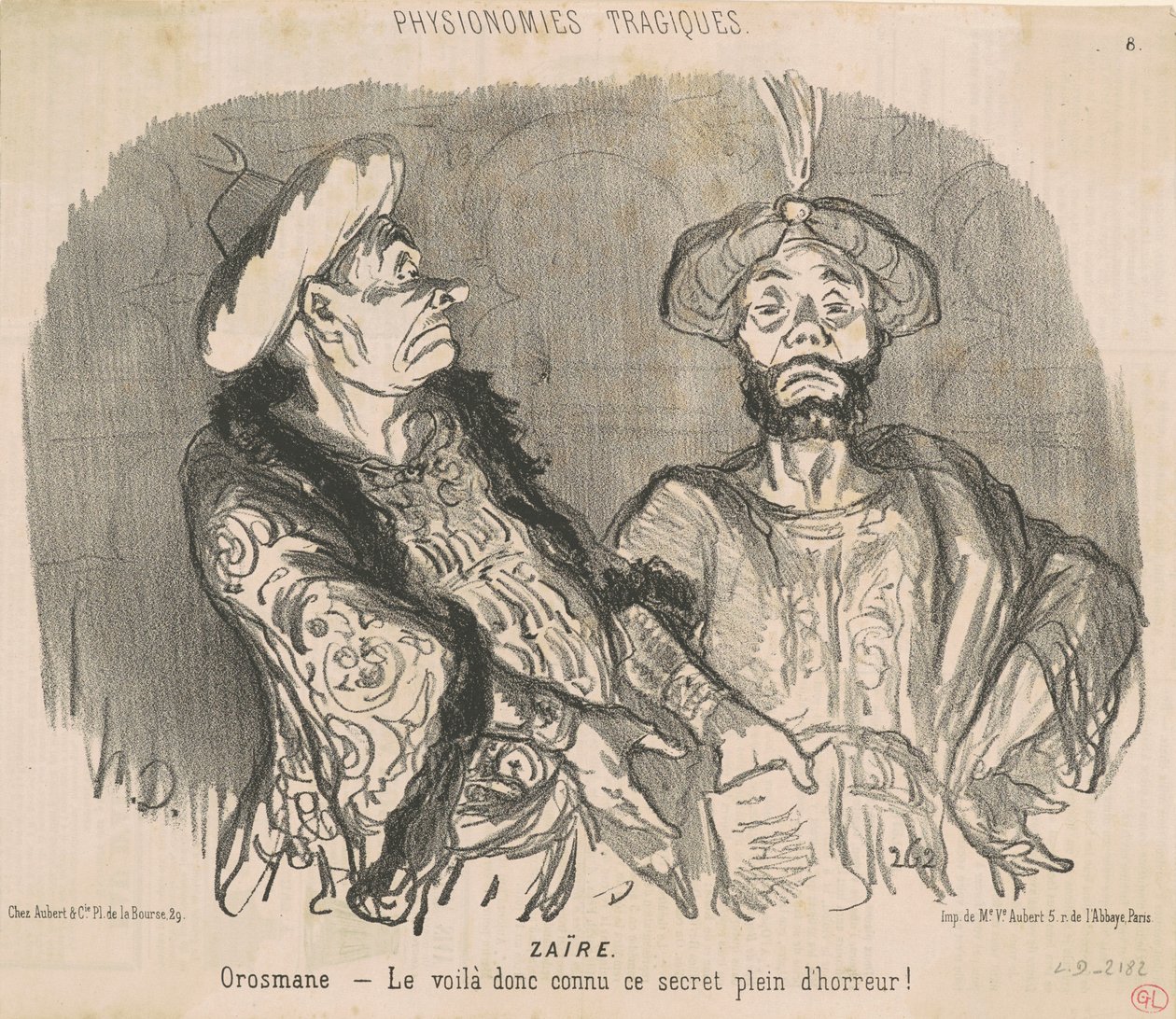 Zaire de Honoré Daumier