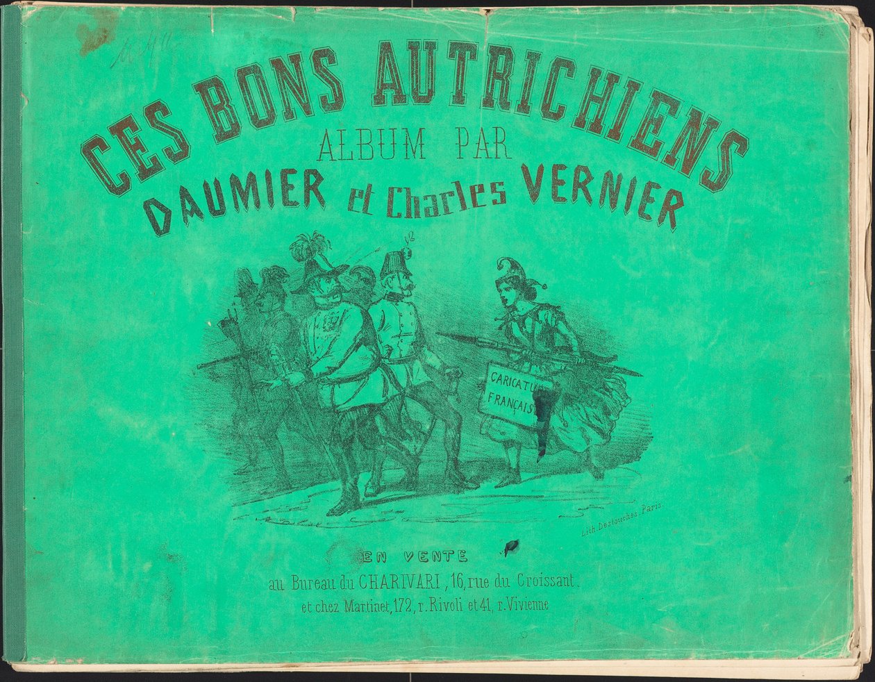 Esses bons austríacos de Honoré Daumier and Charles Vernier