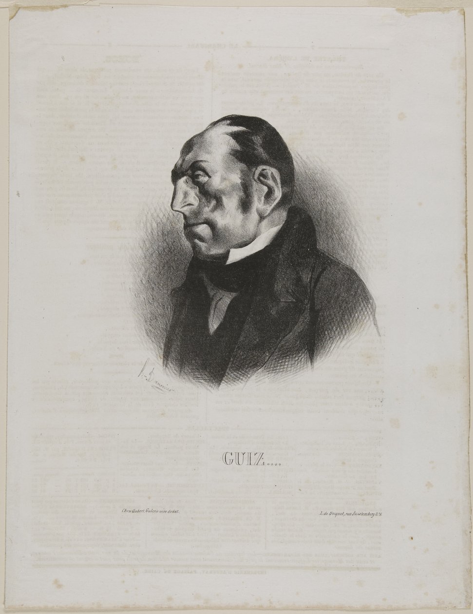 Guiz.... de Honoré Victorin Daumier