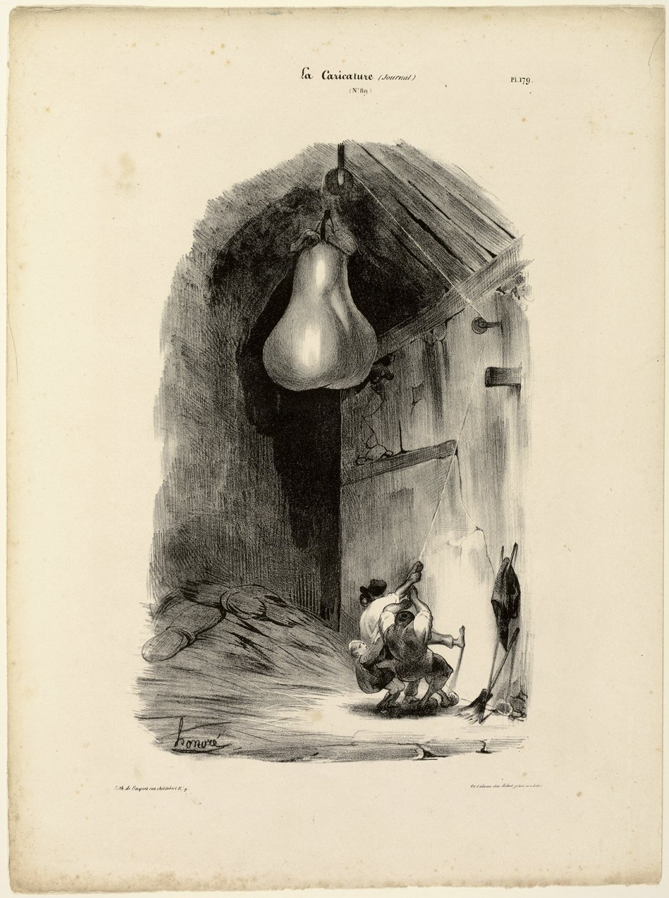 "Heave-ho!...Heave-ho! Heave-ho!", placa 179 de Honoré Victorin Daumier