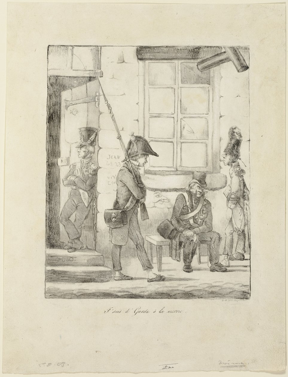 "Estou a guardar a Câmara Municipal" de Honoré Victorin Daumier