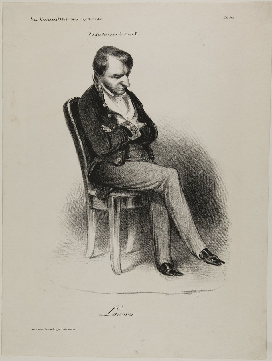 Lannes, placa 519 de Honoré Victorin Daumier
