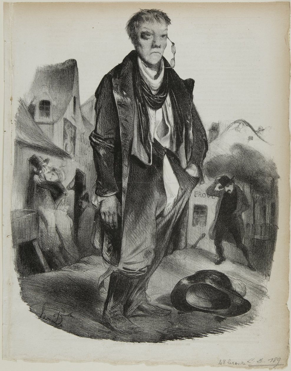 O Bêbado de Honoré Victorin Daumier