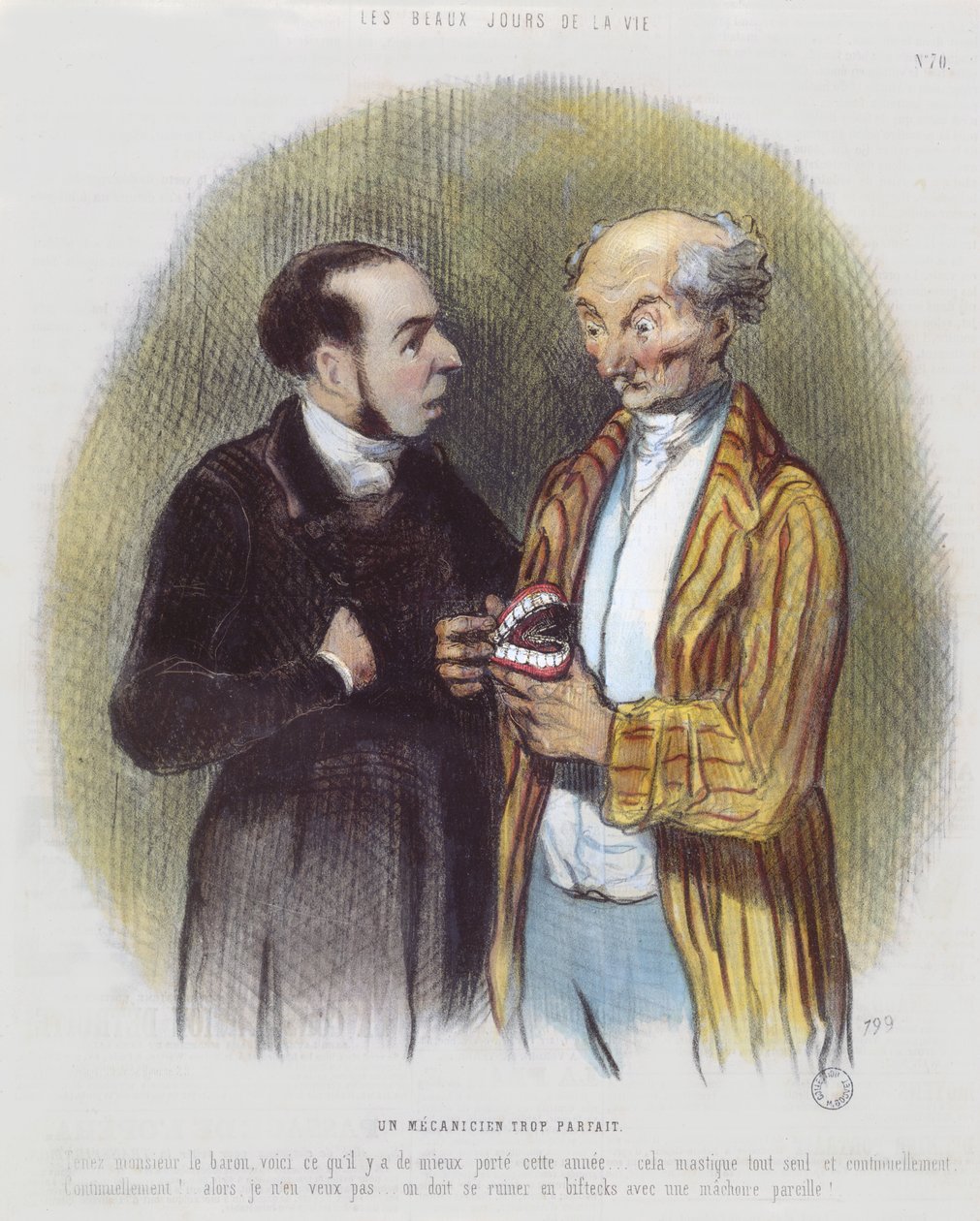 Um técnico perfeito de Honoré Daumier