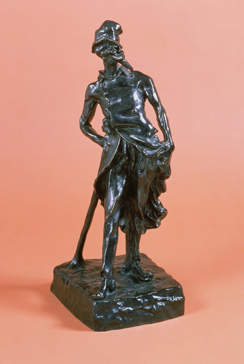 Ratapoil, c.1850 (bronze) de Honoré Daumier