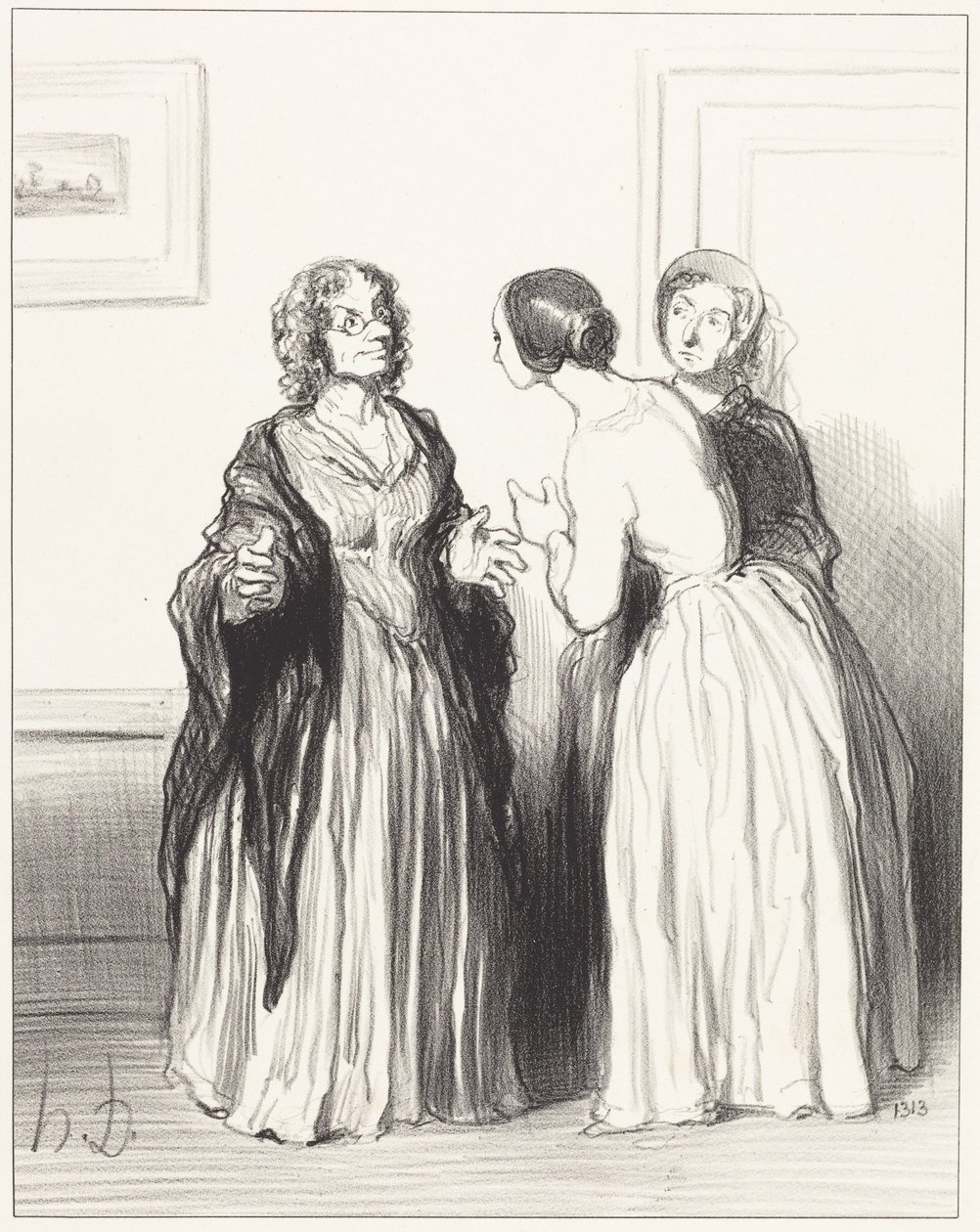 (Primeira intelectual) - Aproveitemos a ocasião... de Honoré Daumier