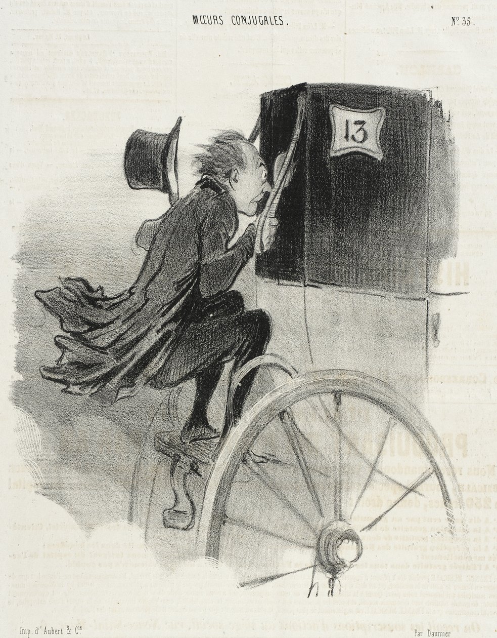 Ah! Muito bem, tenho a certeza!... de Honoré Daumier