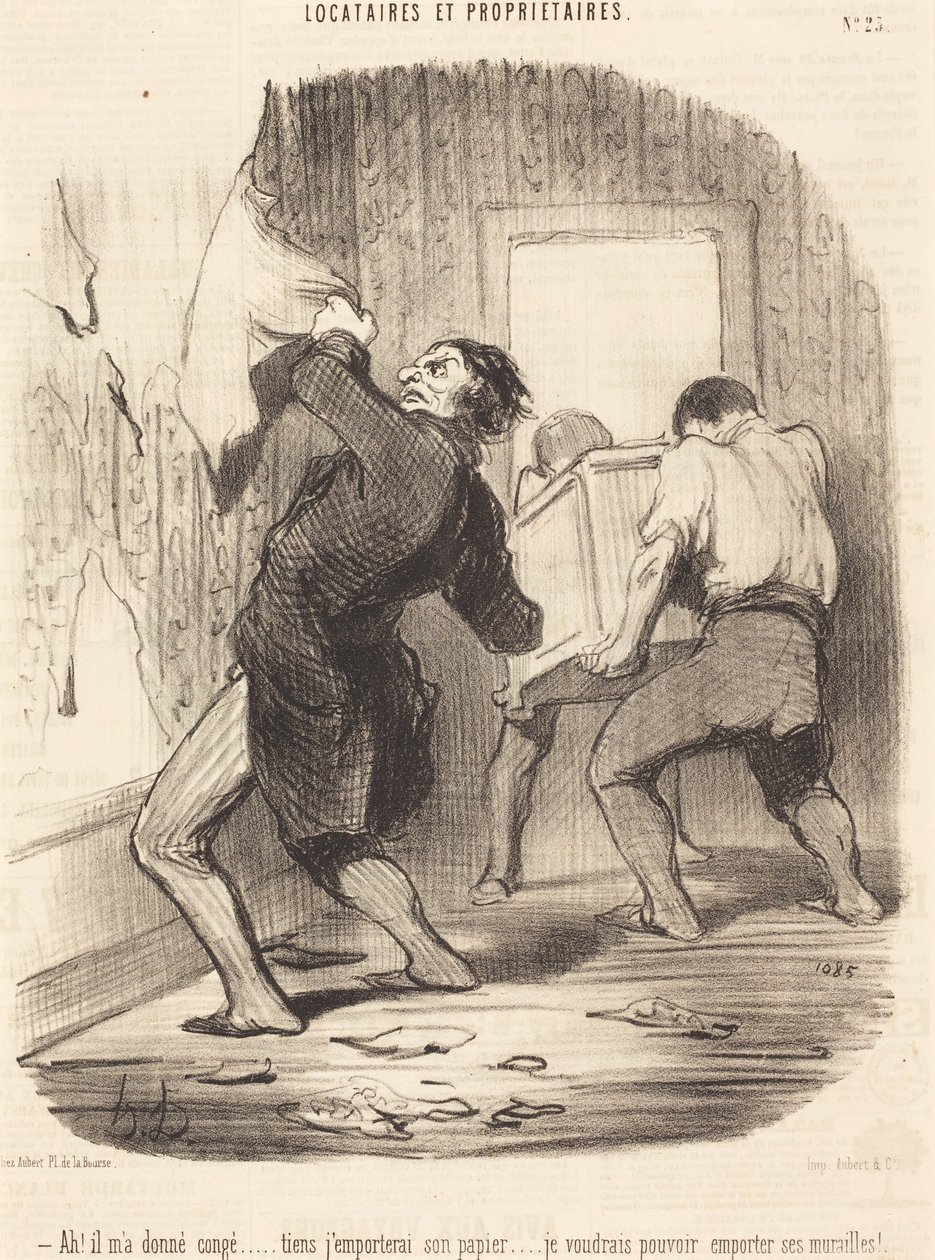 Ah! Despediu-me... de Honoré Daumier