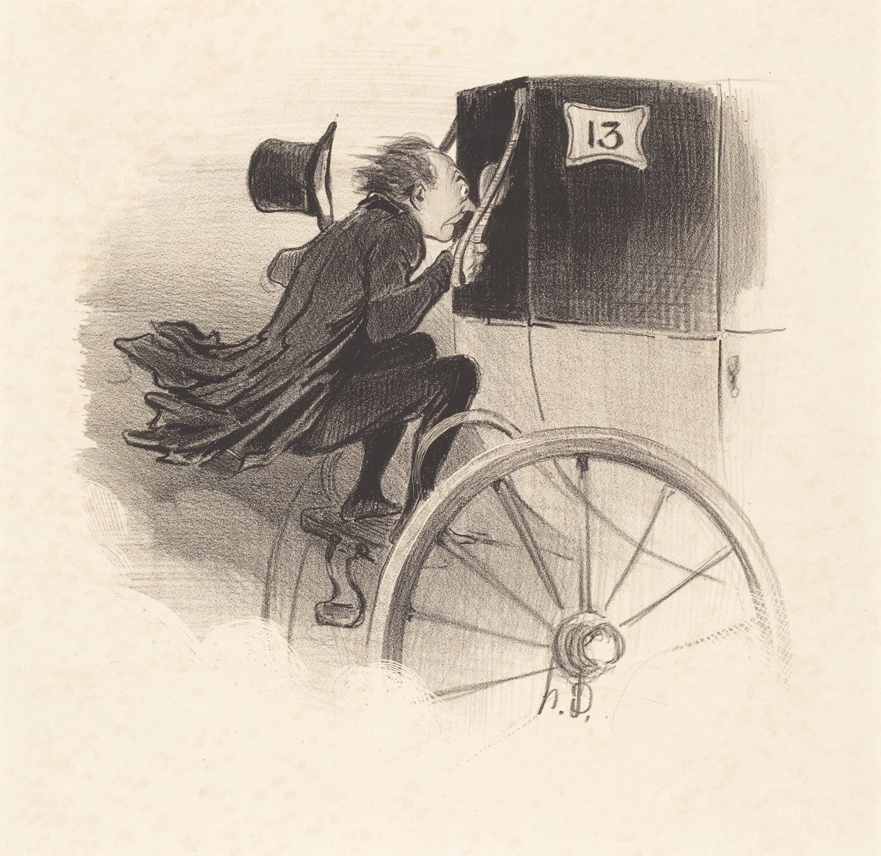 Ah! muito bom tenho certeza! infeliz... de Honoré Daumier