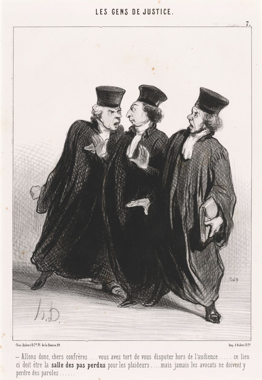 Vá lá, caros colegas... de Honoré Daumier