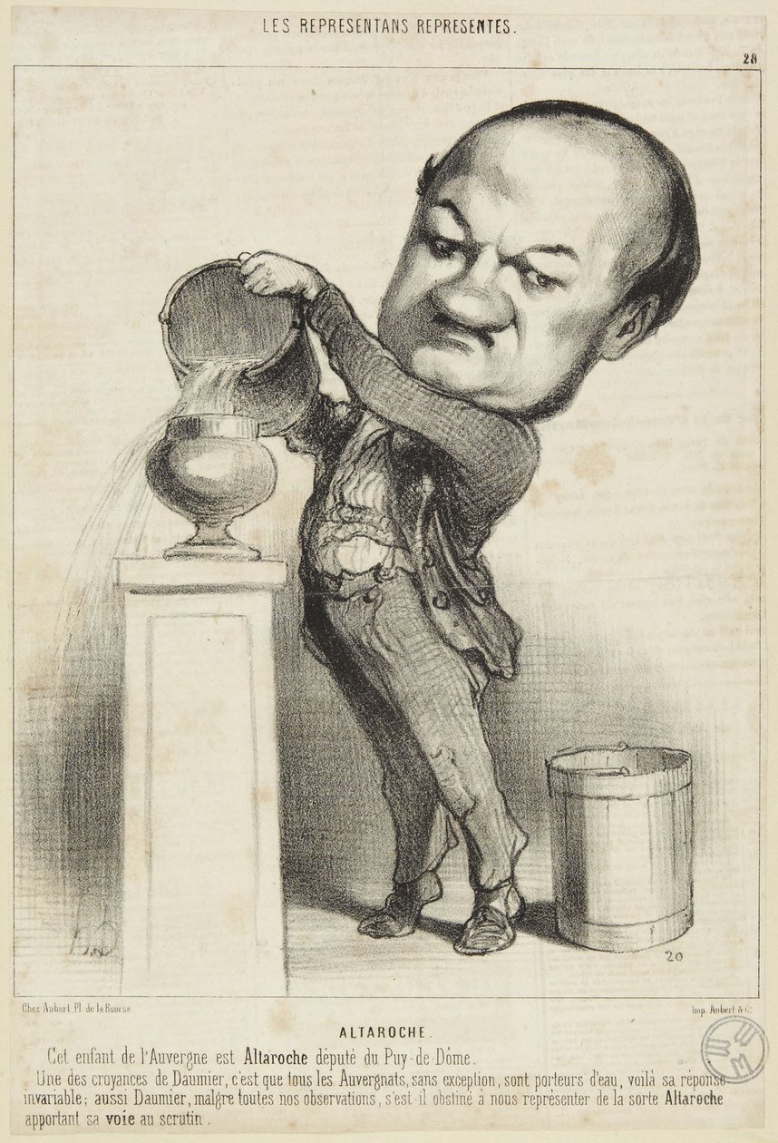 «Altaroche» de Honoré Daumier