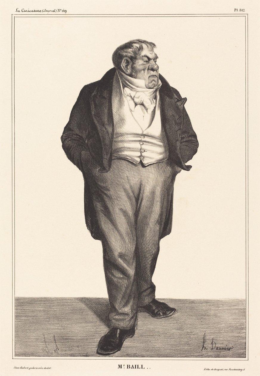 Baillot de Honoré Daumier