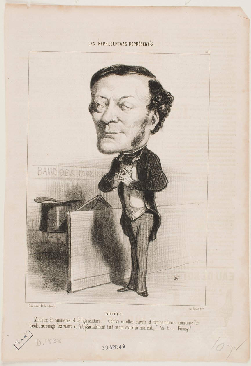 Bufete de Honoré Daumier