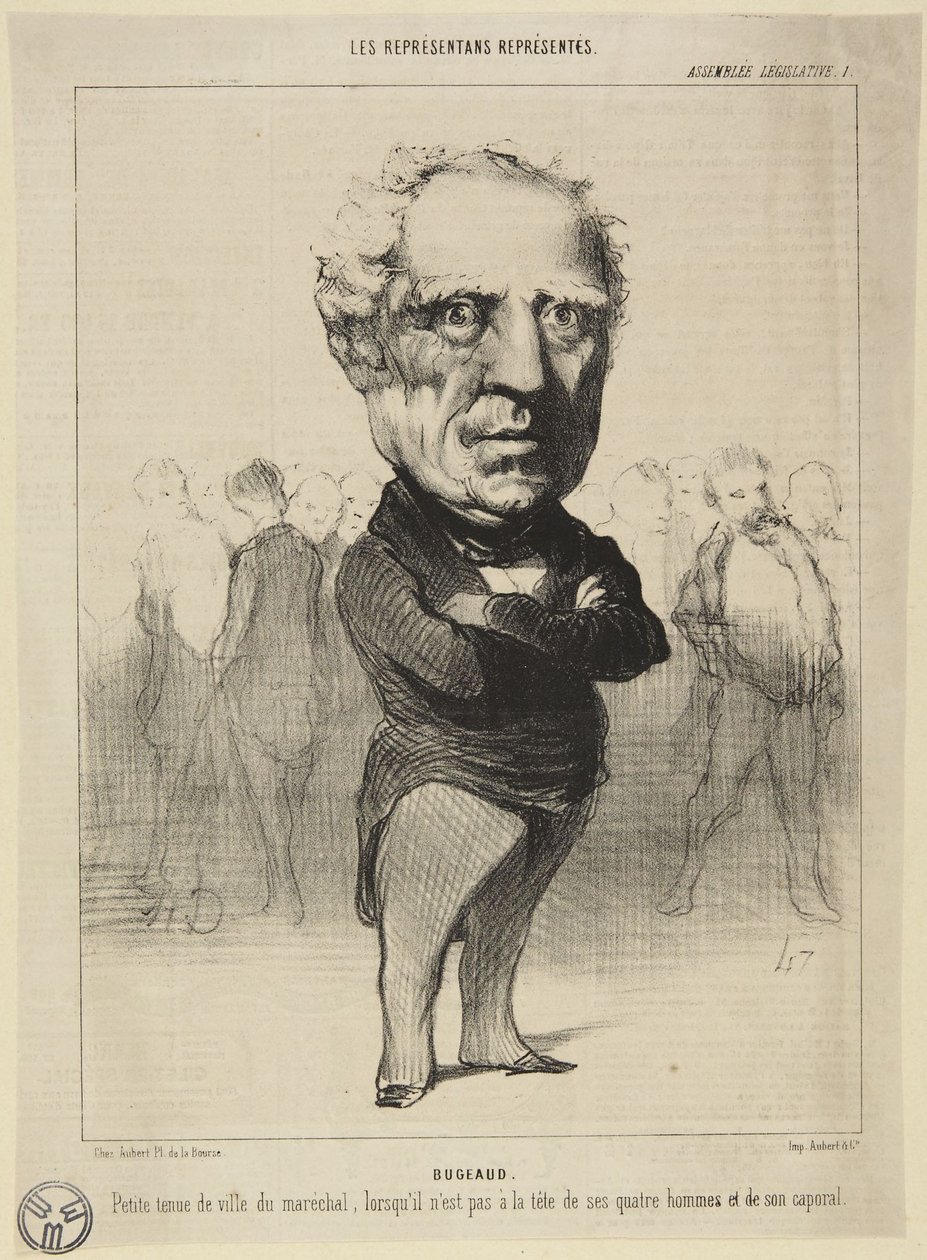 «Bugeaud» de Honoré Daumier