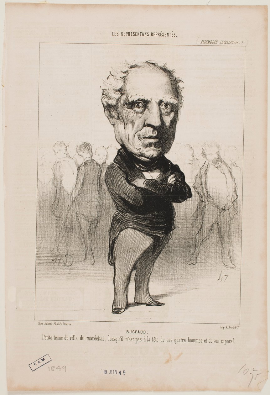 Bugeaud de Honoré Daumier