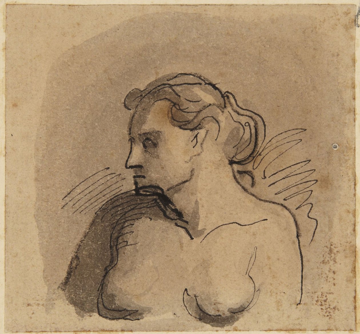 Busto de mulher de Honoré Daumier