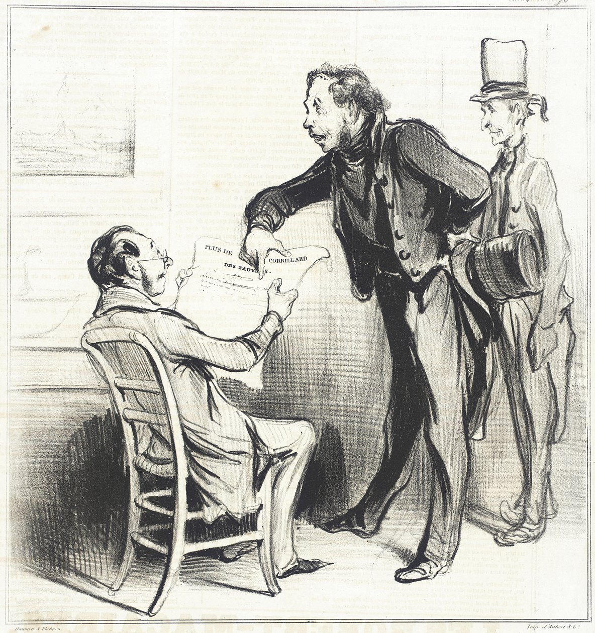 Caricaturana (série de gravuras) de Honoré Daumier
