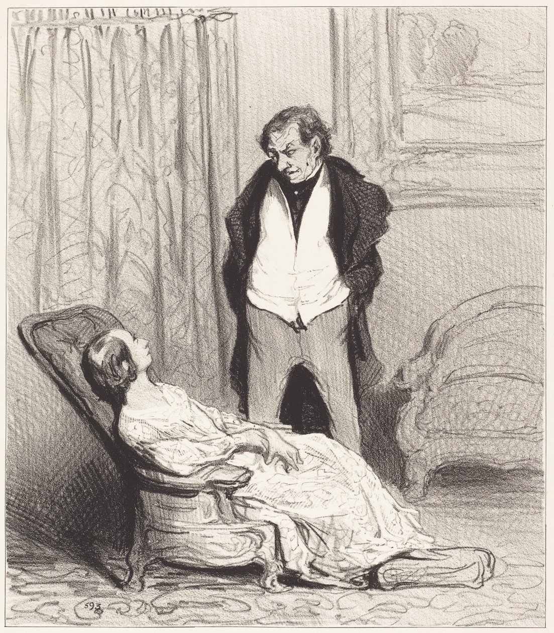 Caixa de cenoura de Honoré Daumier