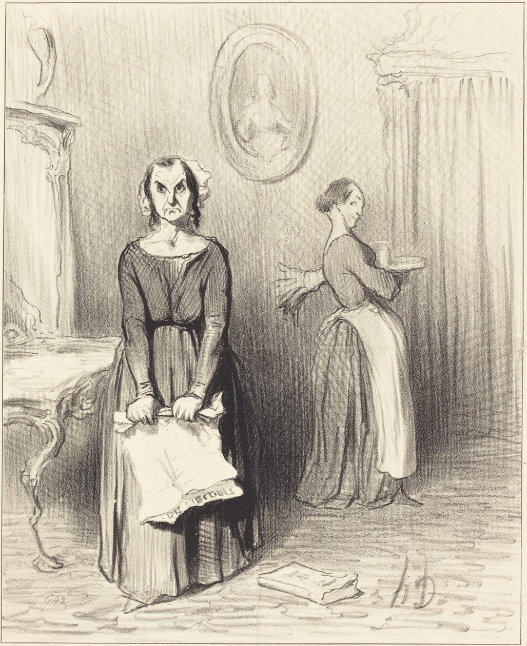 Este jornal considera a minha obra lamentável... de Honoré Daumier