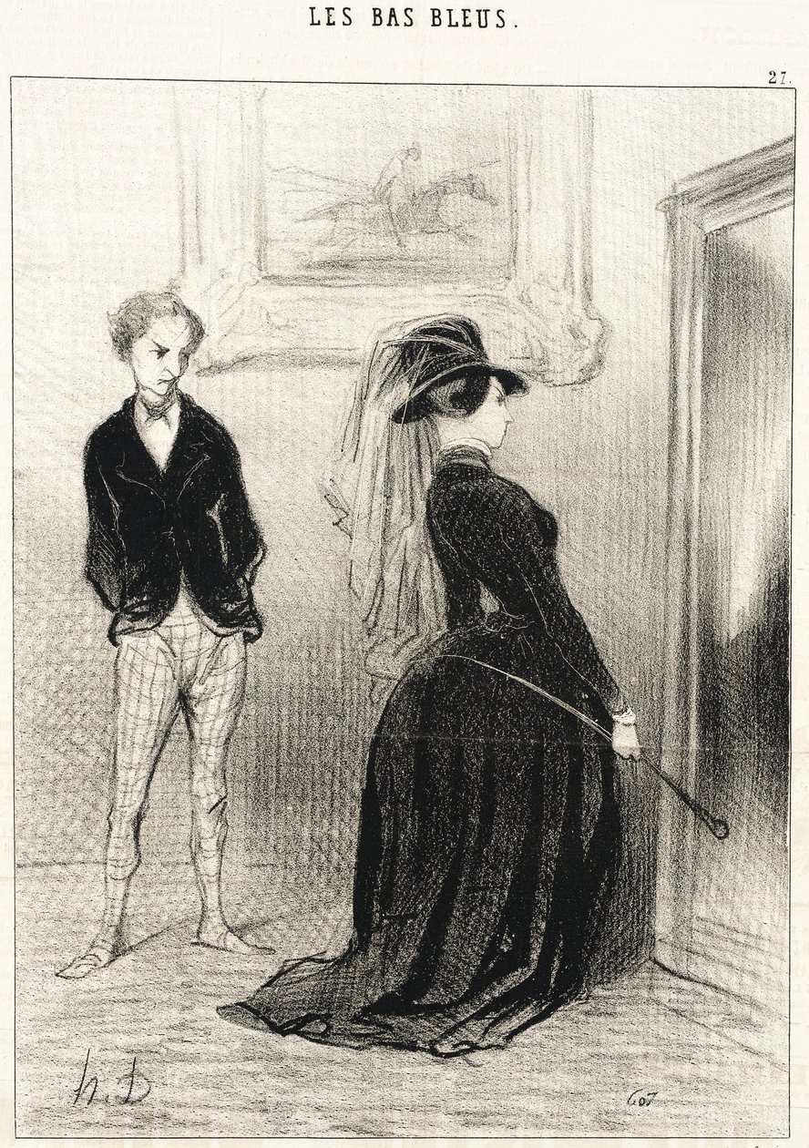 É singular, já não me ocorrem ideias agora... de Honoré Daumier