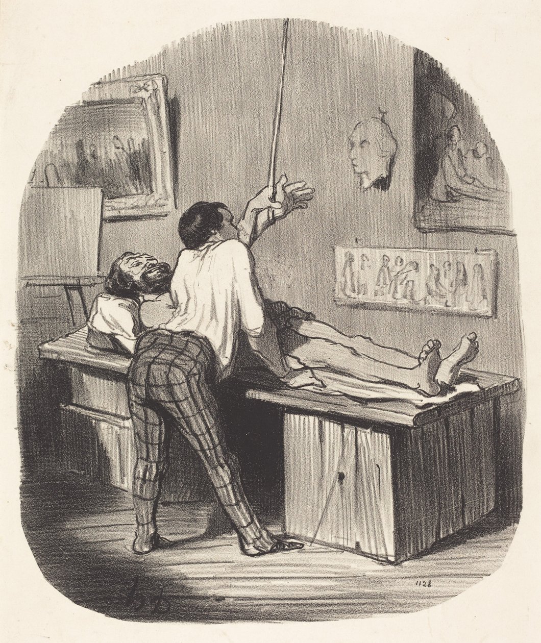 Como, Saint-Gervais tomou isto... de Honoré Daumier