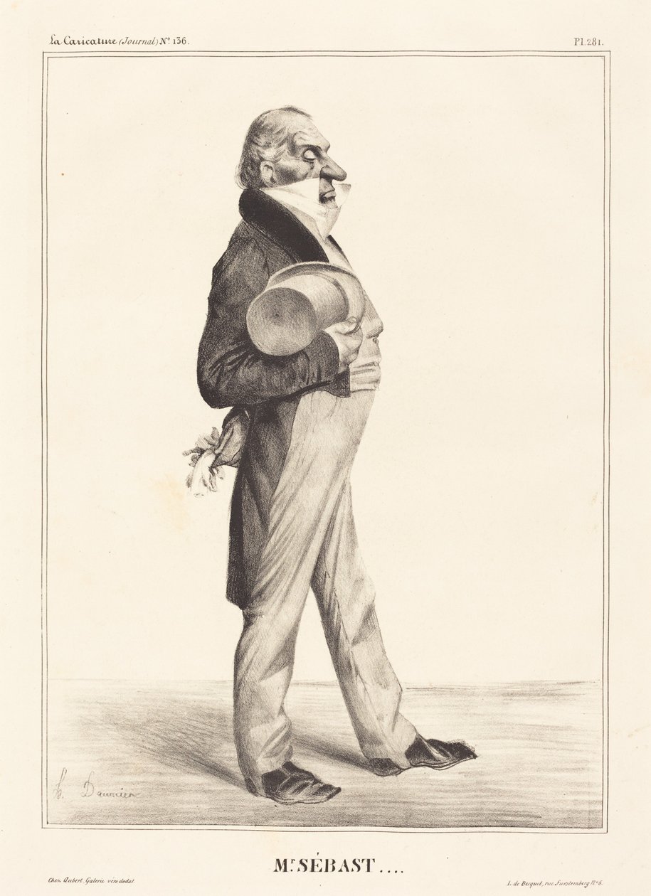 Conde Horace Sébastiani de Honoré Daumier