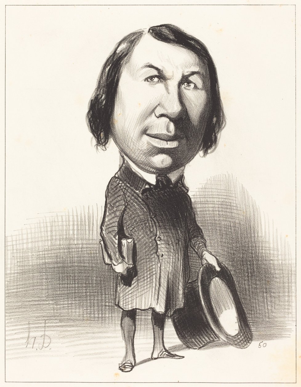 Conde de Montalembert de Honoré Daumier