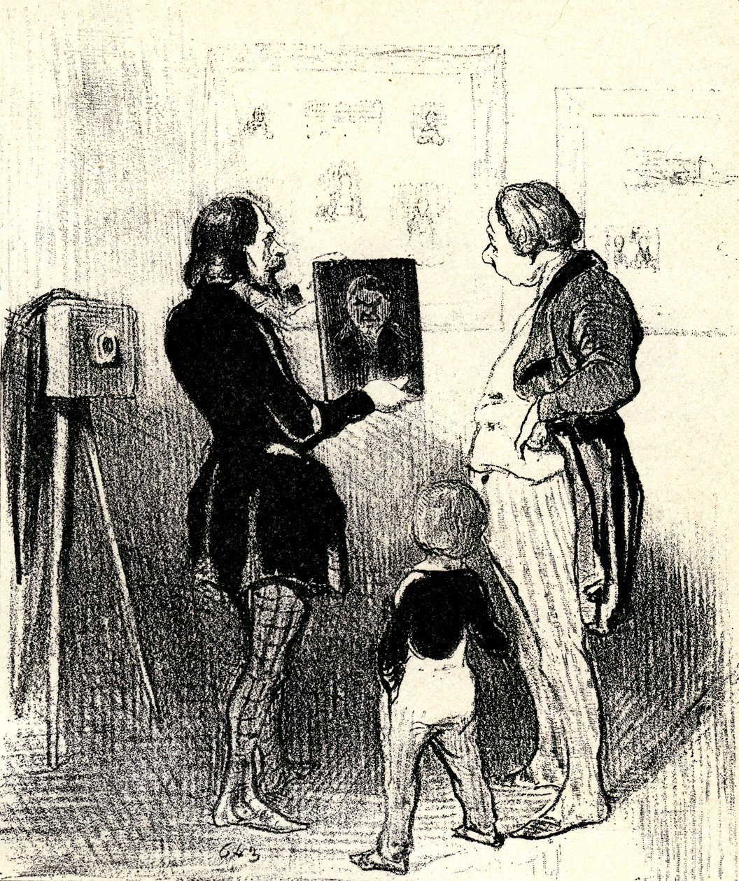 Daguerreotipia de Honore Daumier