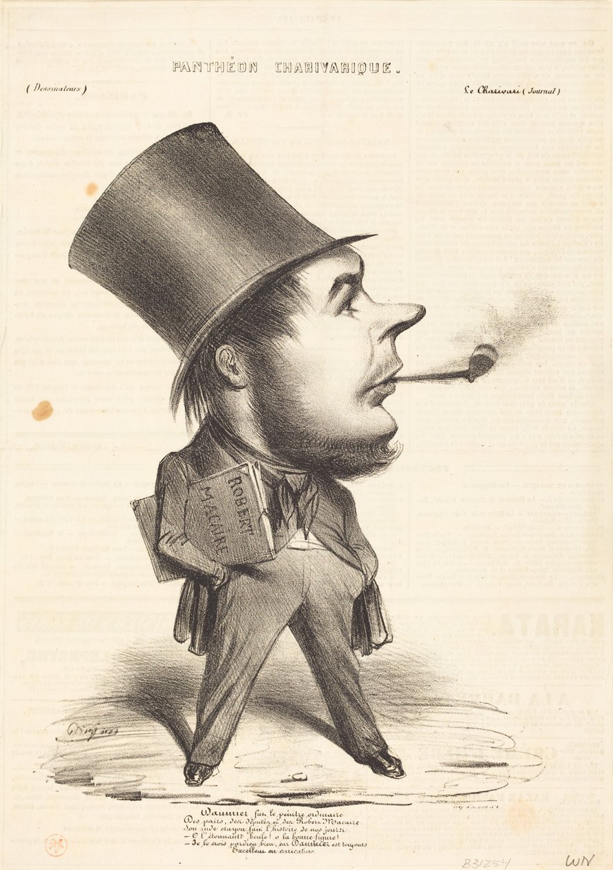 Daumier foi o pintor ordinário... de Honoré Daumier