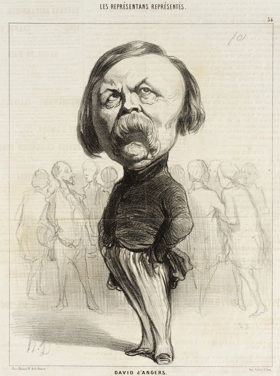 David de Angers de Honoré Daumier