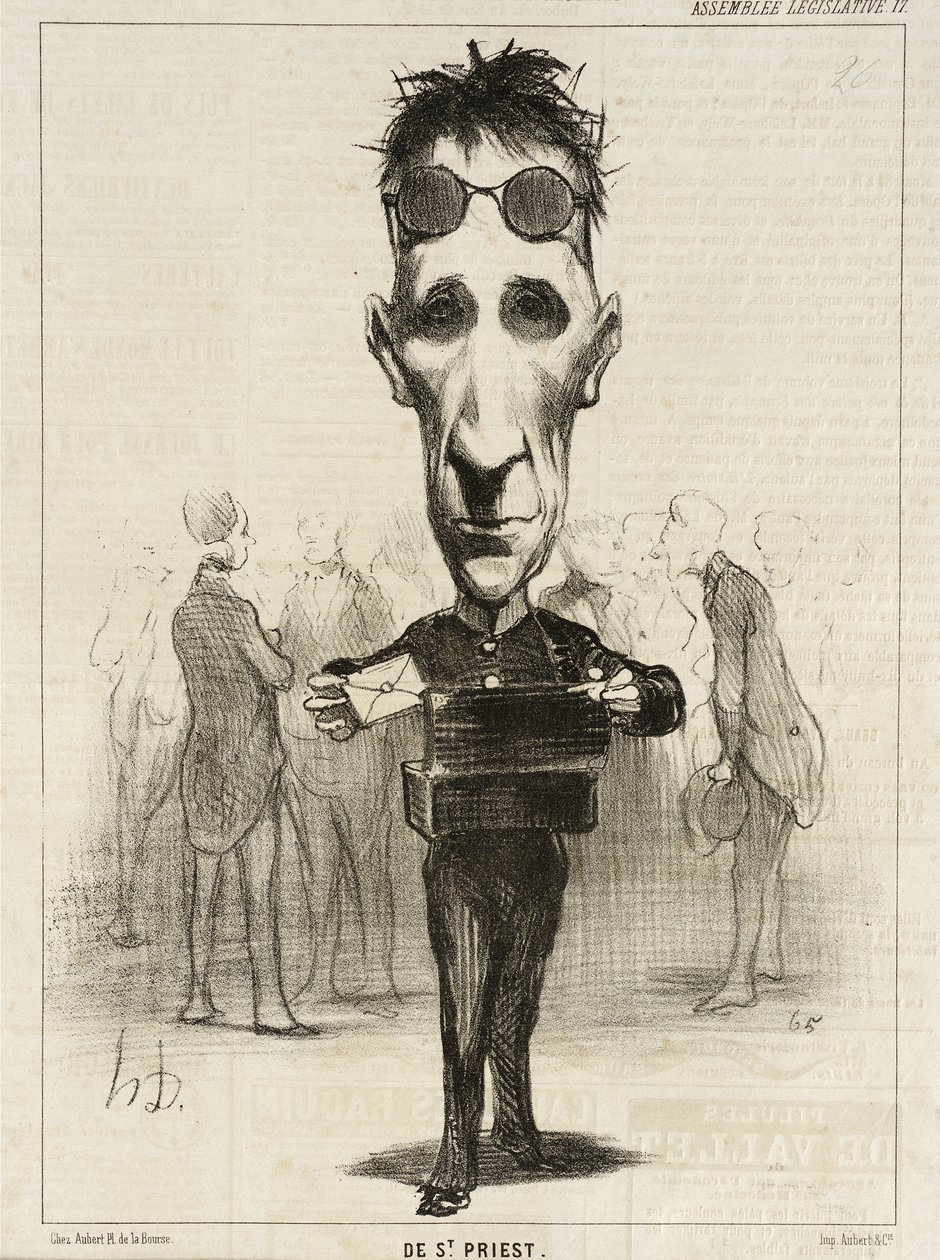 De St. Priest de Honoré Daumier