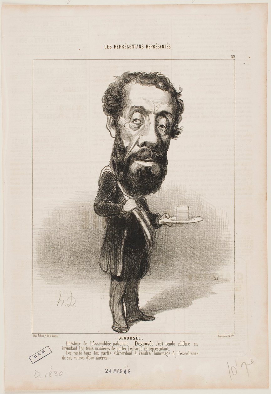 A desalinhada de Honoré Daumier