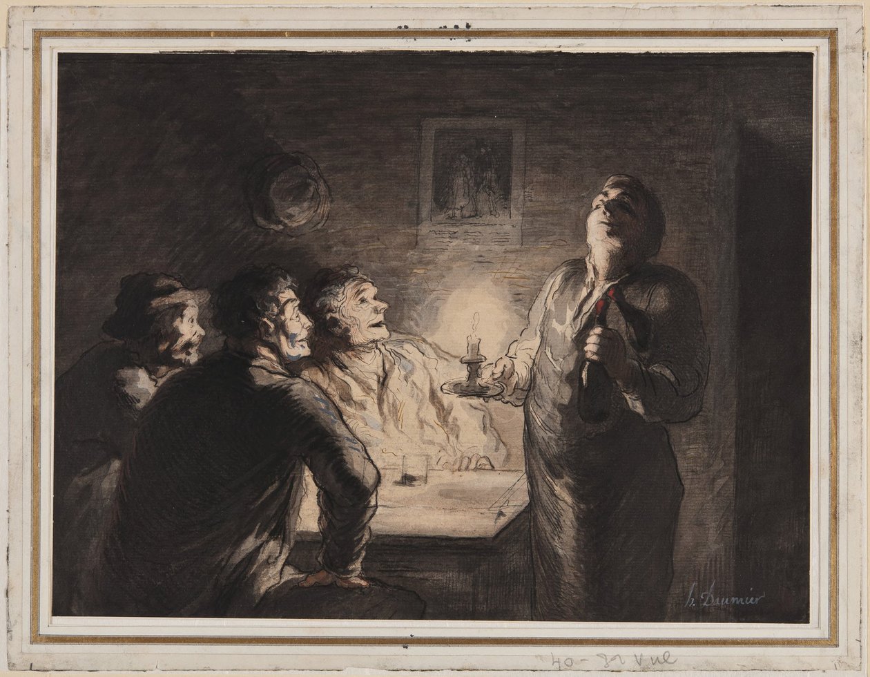 A boa colheita de Honoré Daumier