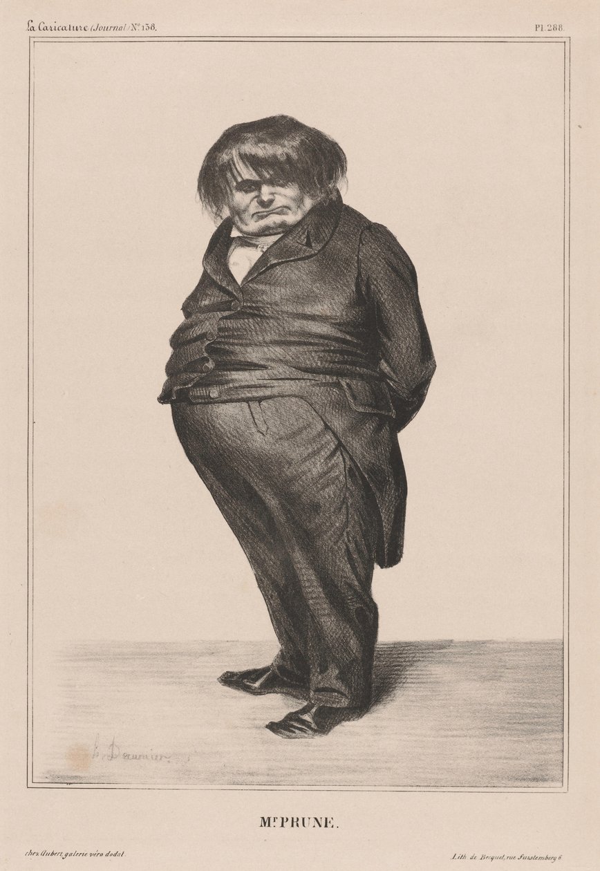 Doutor Prunelle de Honoré Daumier