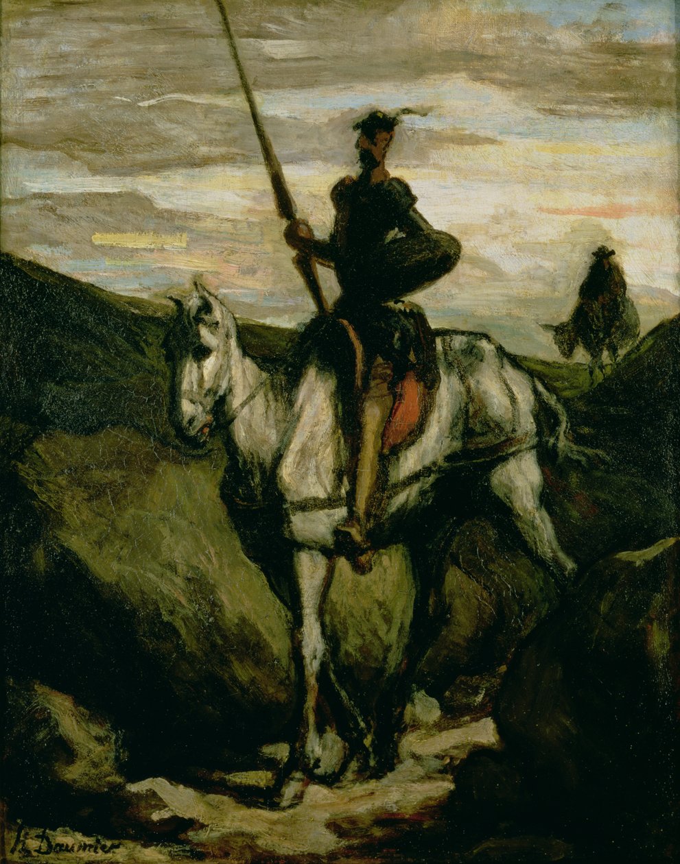 Dom Quixote de Honoré Daumier