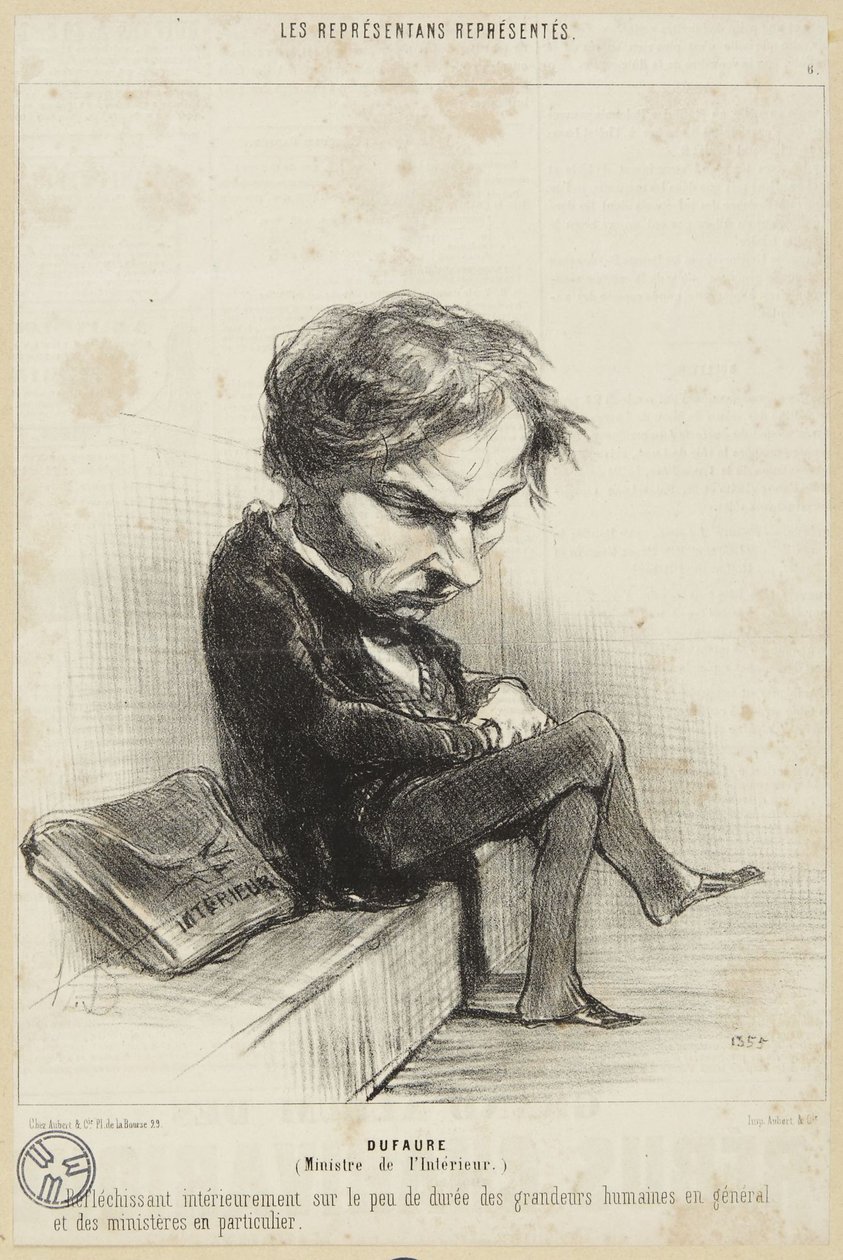 «Dufaure» de Honoré Daumier