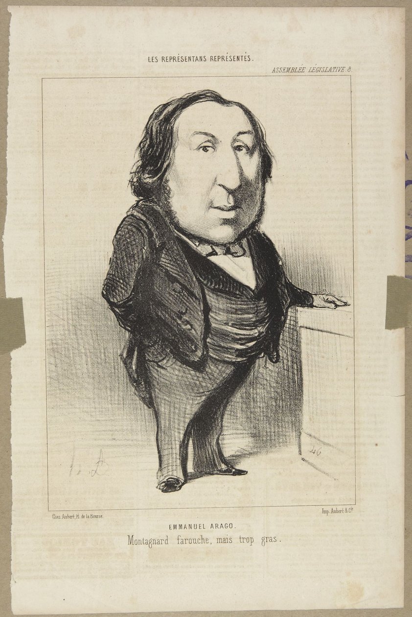 Emmanuel Arago de Honoré Daumier