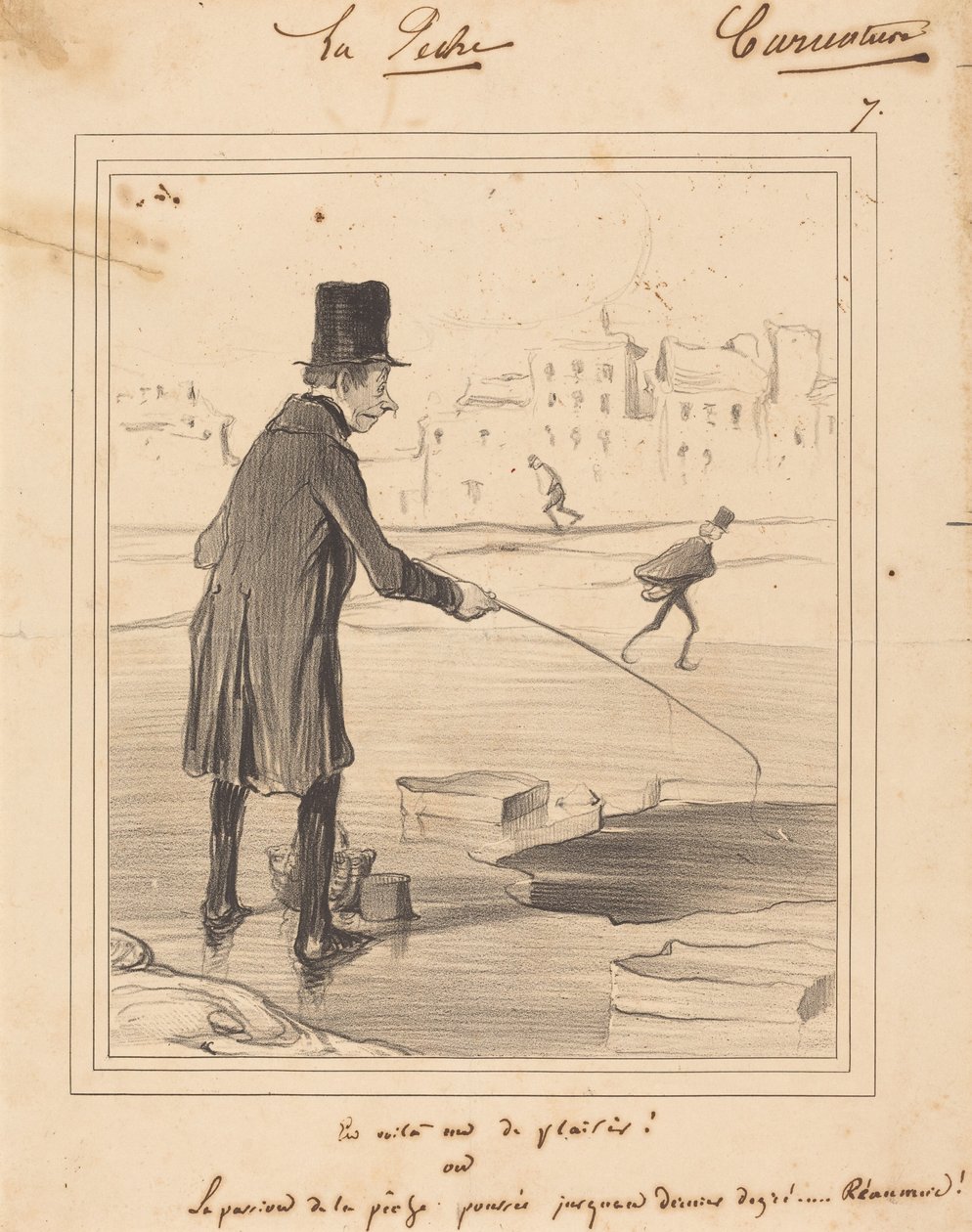 Eis um que se diverte! de Honoré Daumier