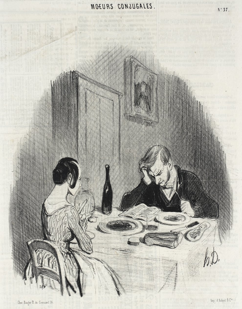 Eis um género agradável! ... de Honoré Daumier