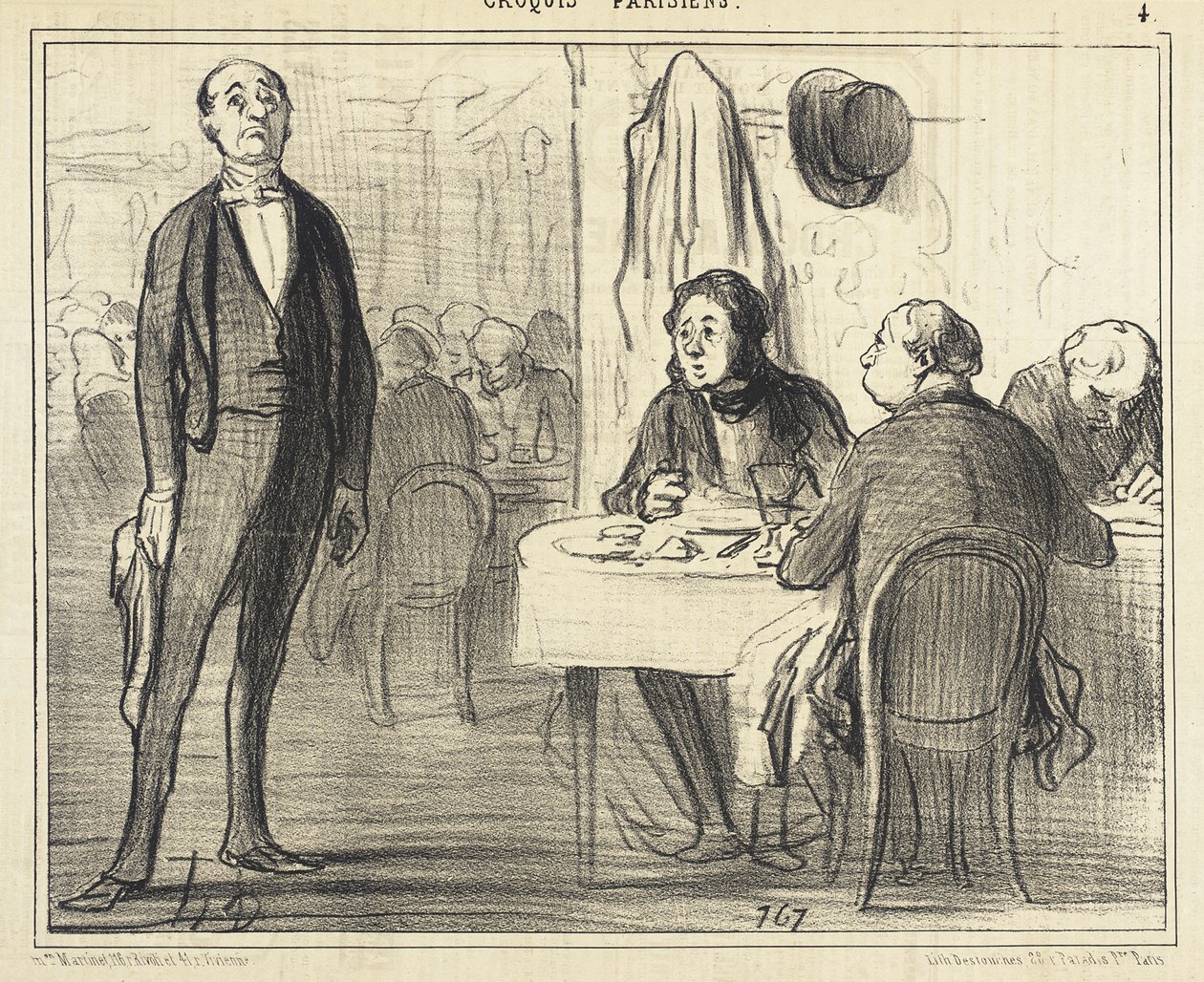 É o rapaz?... de Honoré Daumier