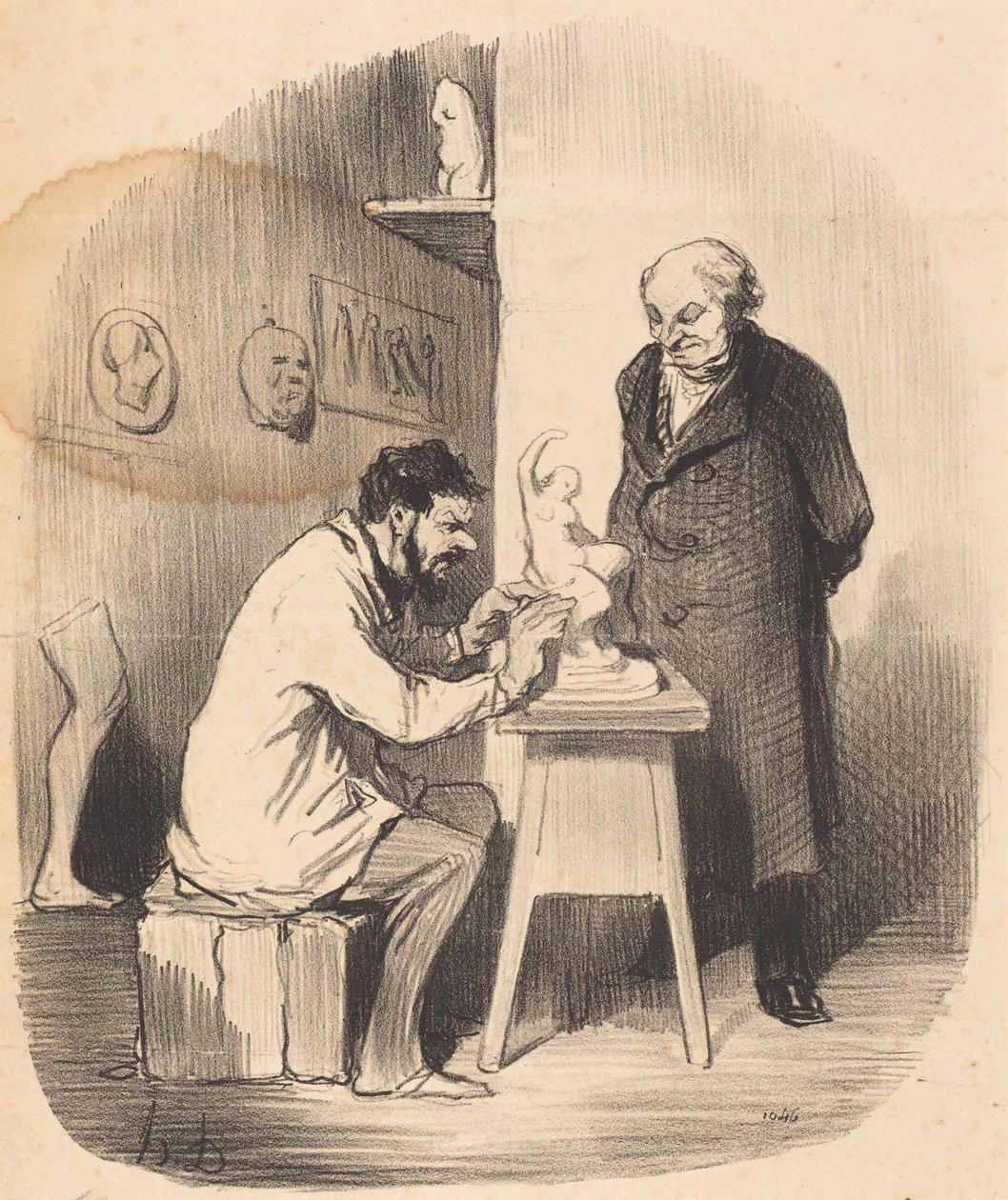 Um dia terei de vos mandar fazer... de Honoré Daumier