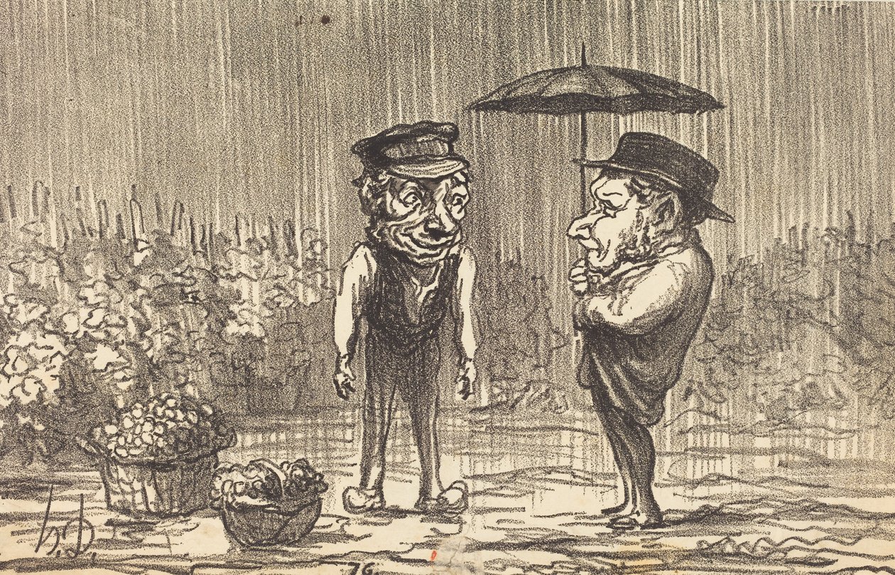 Não nos devemos queixar destes tempos... de Honoré Daumier
